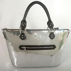 8678 Miu Miu Tote argento perle Borse 8678